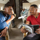 Cam Calloway (Jessie T. Usher) and Reggie Vaughn (RonReaco Lee) (Starz)